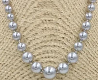 New 1009+ Natural atmosphere short shell pearl sweater chain wholesale - Окраска металла: 3