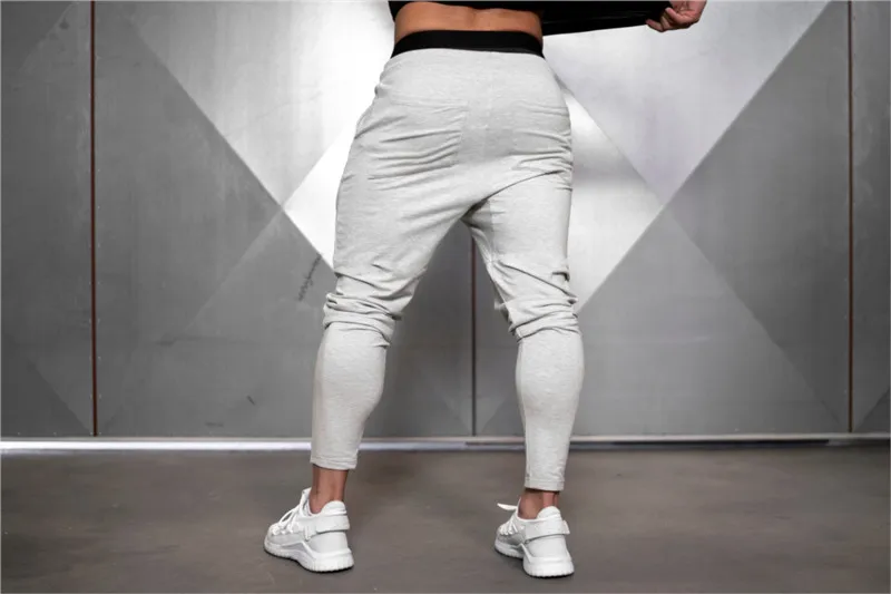 New Men's Running Pa Sweatpa Fiess Joggers 2022 Spring Male printing gym fiess Long Pa Sports Pa man_voghion.com