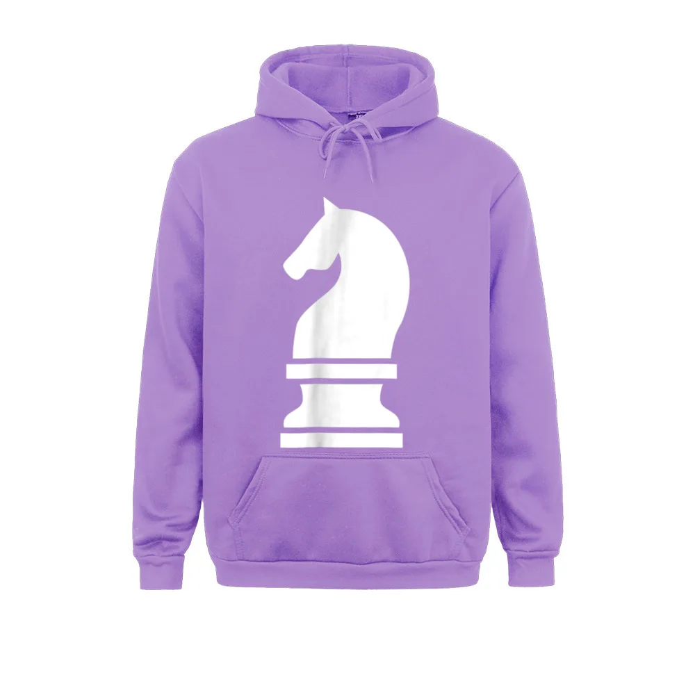 Design Chess T-Shirt White Knight Piece Tee Shirt__2085 Male Sweatshirts Latest Summer Autumn Long Sleeve Hoodies  Clothes Chess T-Shirt White Knight Piece Tee Shirt__2085purple