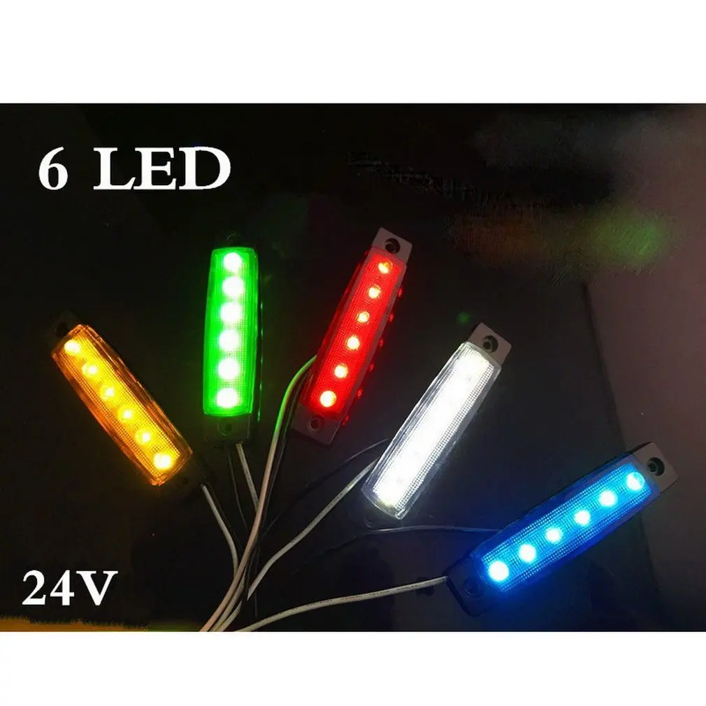 Высокий светильник грузовик боковой 6LED 2835SMD Водонепроницаемый для автобусы
