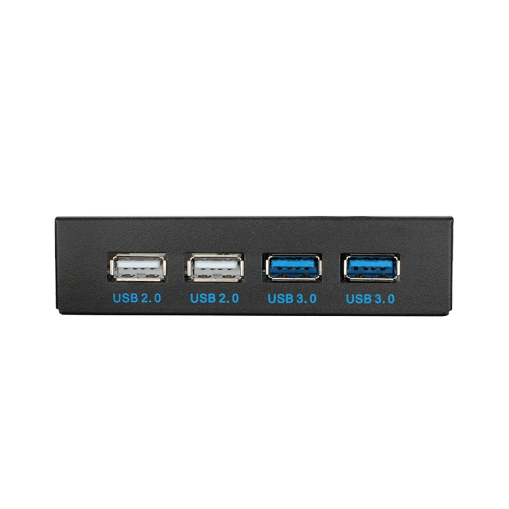 Быстрый флоппи-отсек 4 порта USB Профессиональный 60 см кабель концентратор Передняя панель многофункциональные Компьютерные аксессуары Plug Play расширение
