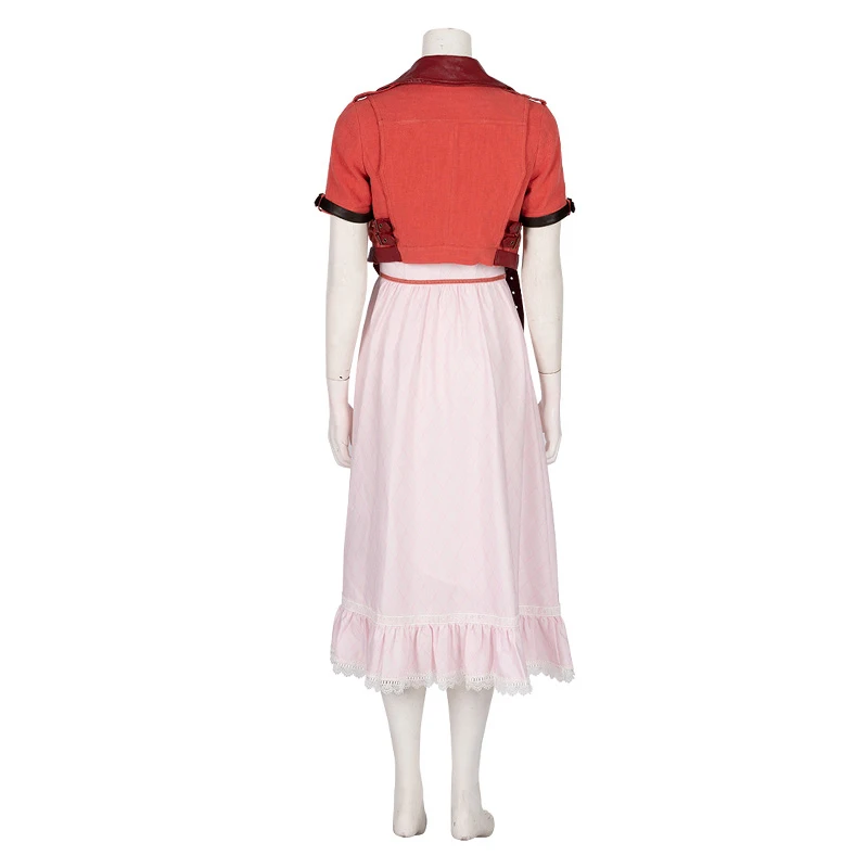 CosDaddy Aerith Gainsborough костюм женщины финальный косплей розовый Фэнтези платье наряд полный комплект