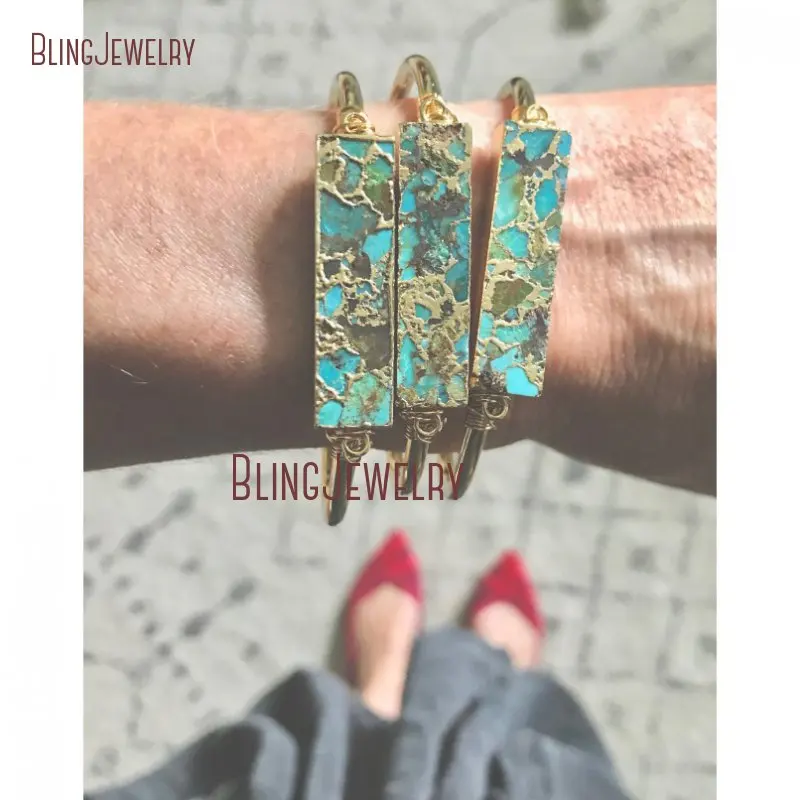 20190807-BM27803- Turquoise Gold Bangle_2