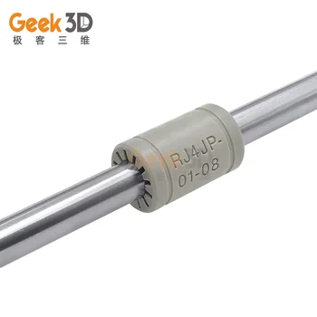 

5pcs LM8UU 8 mm Linear Ball Drylin RJ4JP-01-08 Plastic Bearing Bushing For i3 3D Printer