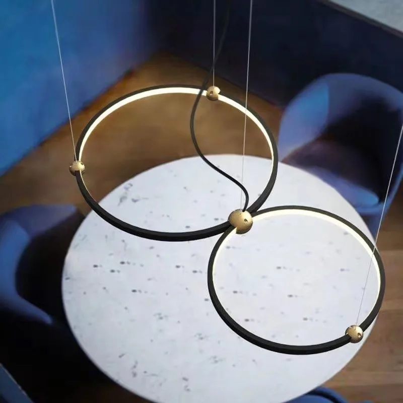 Lustra lampa современный подвесной светодиодный светильник скандинавский круглый