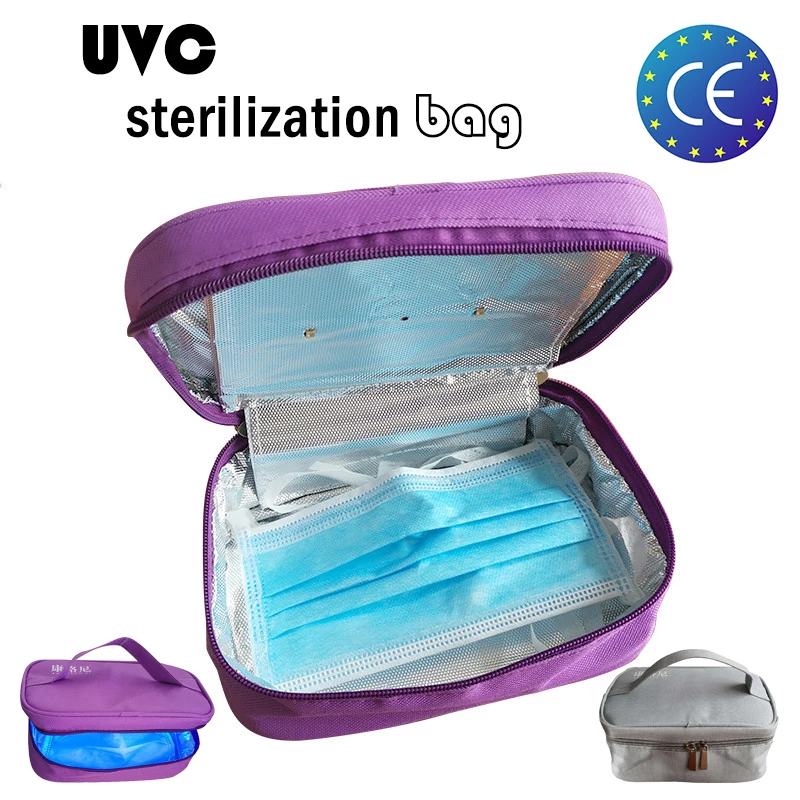 

Reusable Air Mask UV Sterilizer Kit UV-C Sterilization Pack For Washable Mask Uvc Disinfection Pack suit for mask without valve