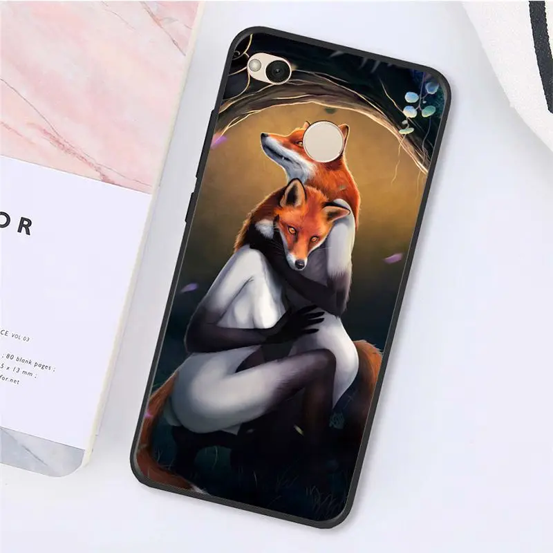 Yinuoda лисы в осенними листьями лес спальный чехол для телефона для Xiaomi mi5 6 A1 A2 Lite Mi9 9SE mi8lite F1 Mix2 2S Max2 3