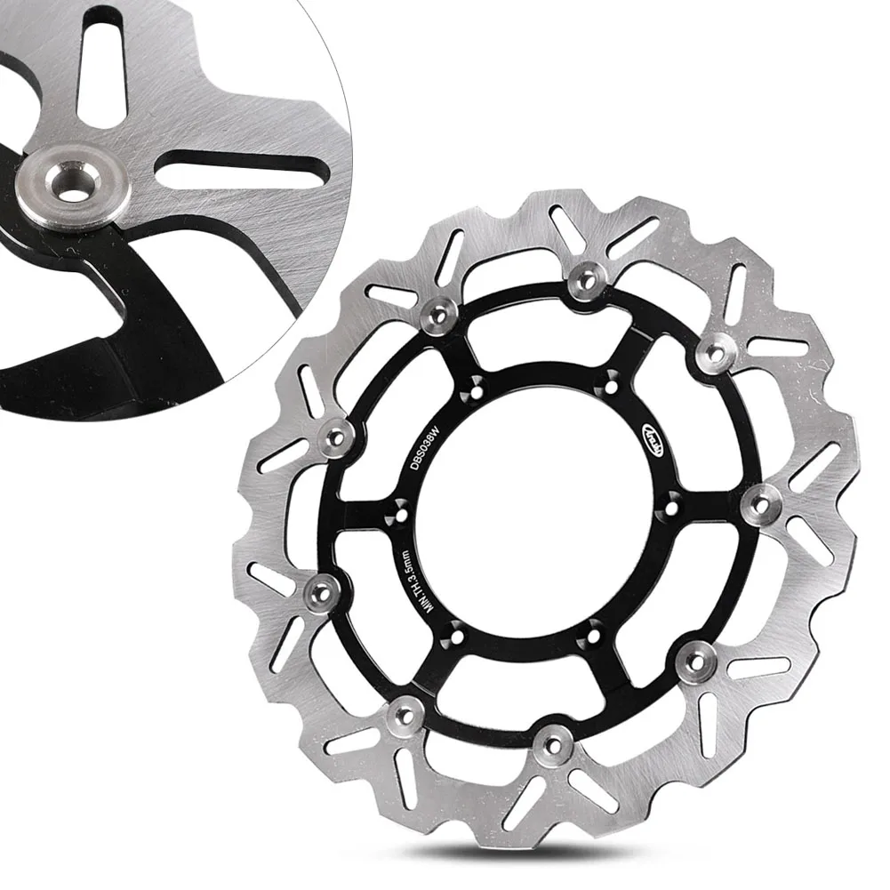 US $82.28 For Suzuki DRZ 400 SM DRZ400SM DRZ400 20052009 Motor Front Brake Disc Rotor Black 1Piece