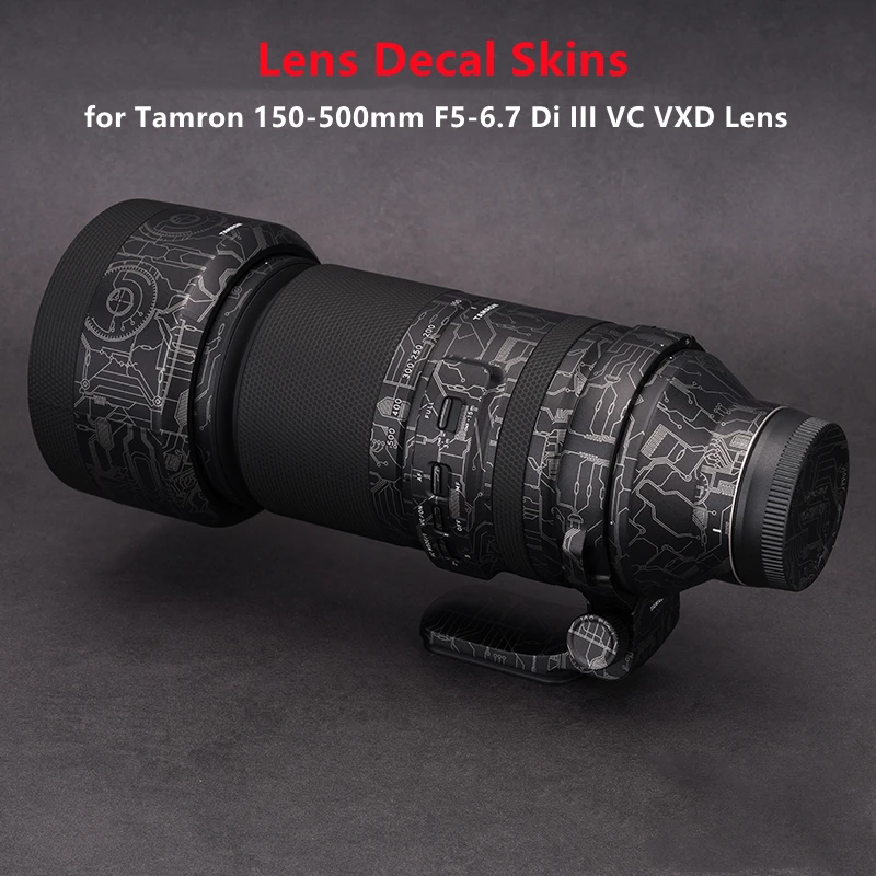 Tamron 150 500 Lens Vinyl Decal Skin For Tamron 150500mm F56.7 Di Iii