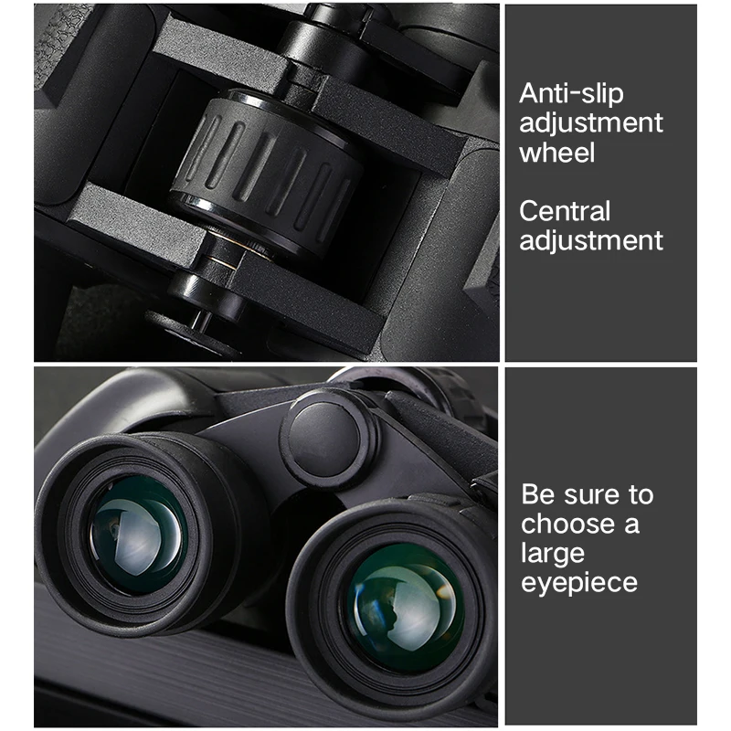 High Clarity high magnification long range zoom hunting telescope wide angle professional binoculars high definition Fixed Zoom