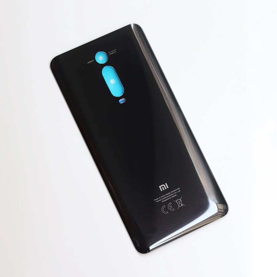 Mi 9T 3D стекло задняя крышка корпуса для Xiao mi Red mi K20 задняя дверь Замена жесткий чехол батареи черный Запас K20 Pro