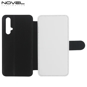 

2020 2D Double Blank Sublimation PU Leather Wallet For Honor 20
