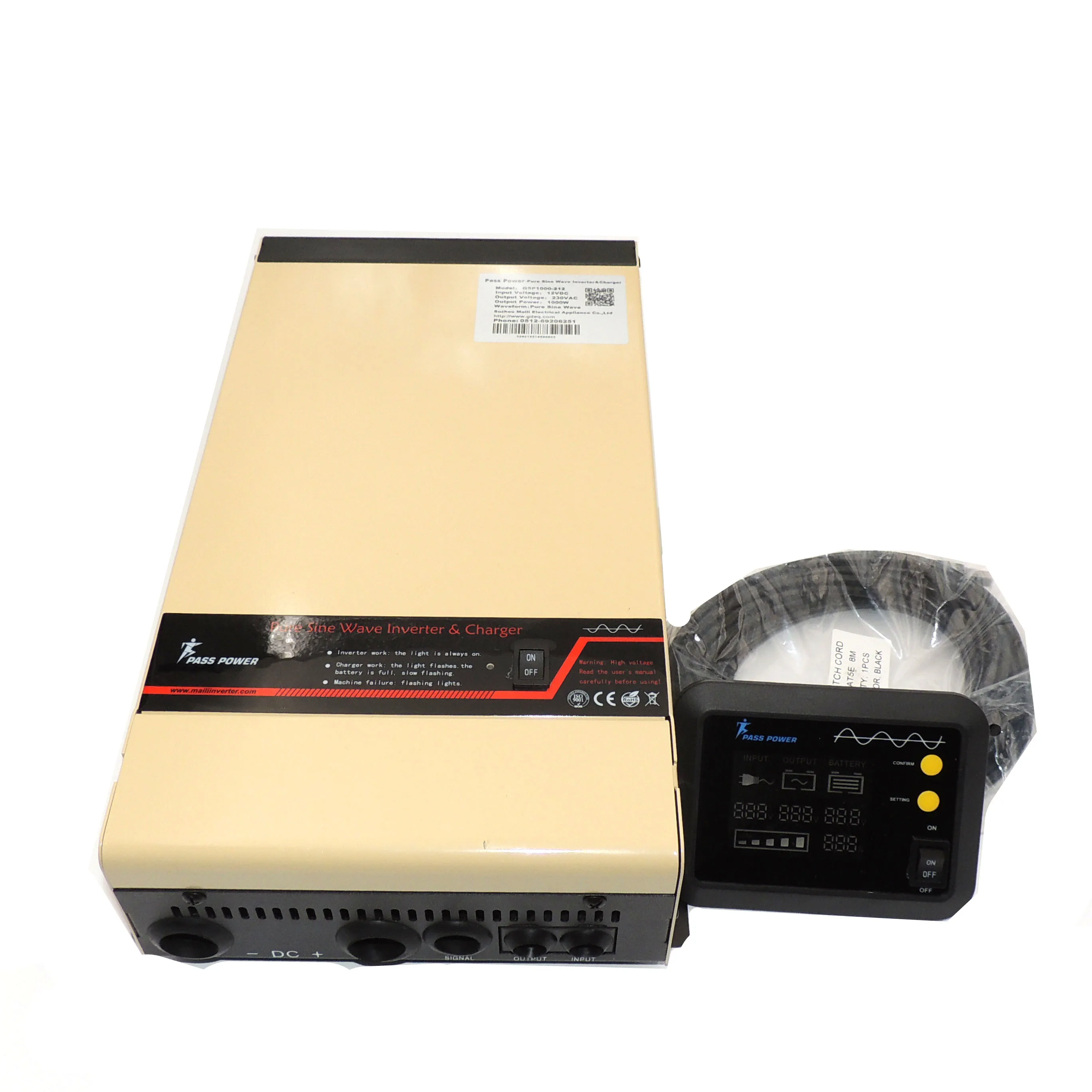 Caravan/car/rv/truck Use Low Frequency Power Inverter 1500w With