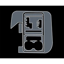 For 19 Mitsubishi Pajero Interior V97 Central Control Navigation Screen Shift Transparent TPU Protective Film Decoration For 19 Mitsubishi Pajero Interior V97 Central Control Navigation Screen Shift Transparent TPU Protective Film Decoration