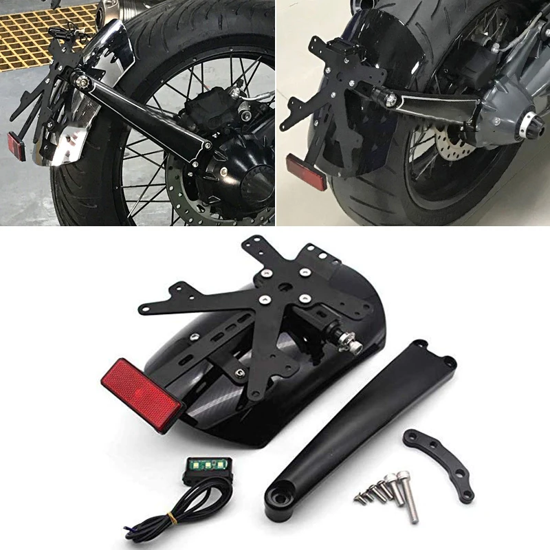 Аксессуары для мотоциклов (черный) BMW R9T R Nine T R1200 2016 2015 ЗАДНИЙ КРОНШТЕЙН БРЫЗГОВИКА