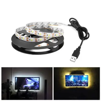 

300CM USB LED Light Strip String Tape SMD2835 TV PC Background Decorative DC5V