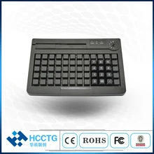 60 клавиш PS/2 USB двойной интерфейс мембрана программируемая POS клавиатура KB60M