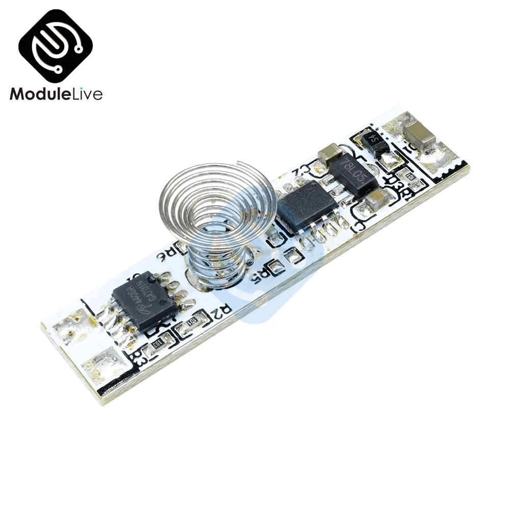 9V-24V 30W 3A Touch Switch Capacitive Sensor Module LED Dimming Control Lamps Active Components Three Mode Hard Light Controller