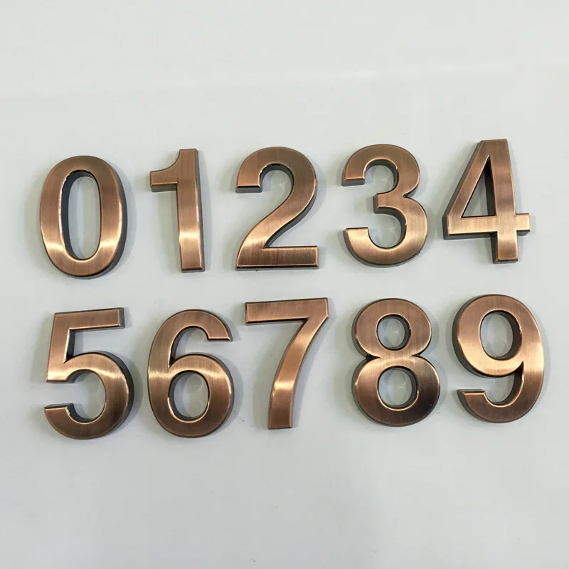 Новинка 1 шт. табличка размером 50*35*6 мм цвет бронзы 2016|sign plate|house address plaqueshouse sign |