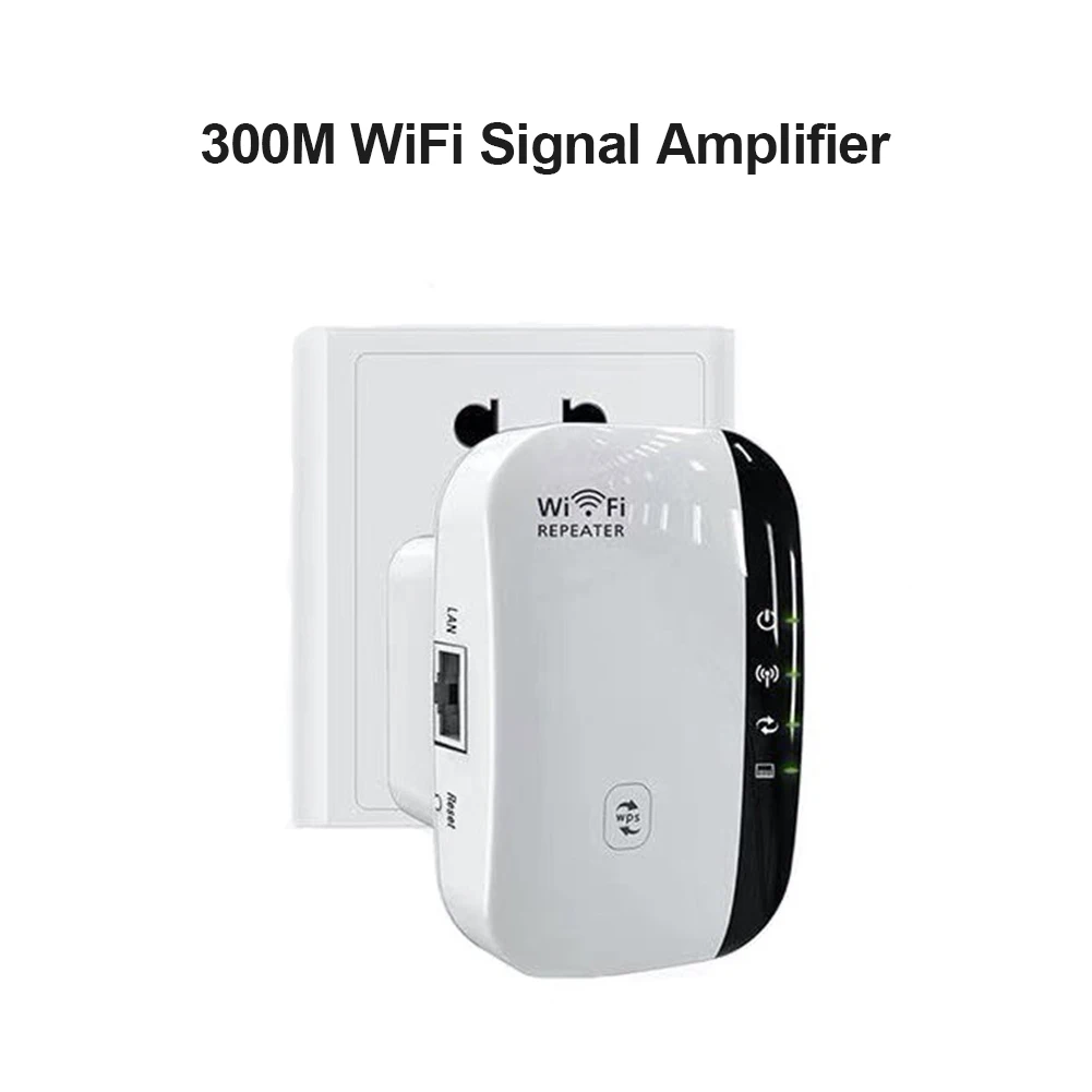 Wifi Signal Amplifier Long Range Wireless Wifi Repeater 300mbps Network