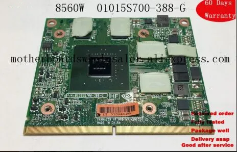 Graphics For HP Elitebook 8560W Video Card 01015S700-388-G Tested | Компьютеры и офис