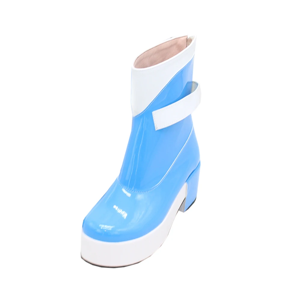 

Brdwn VOCALOID Womens Luo Tianyi Magic Future Miku Rin/len Cosplay Short Boots Custom Ankle Boot