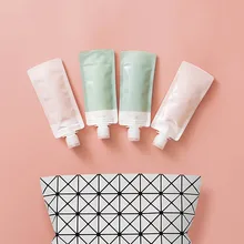 Пластиковая бутылка для шампуня для душа, принадлежности для путешествий, сумка для хранения лосьона, герметичная, 2 шт., портативный мини-контейнер для макияжа