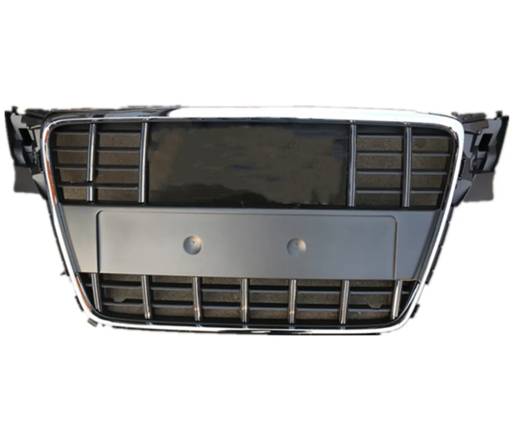 Для Audi A4 B8 2009 2012 S4 Стиль переднего бампера Решетка радиатора с кольцом|Гоночные