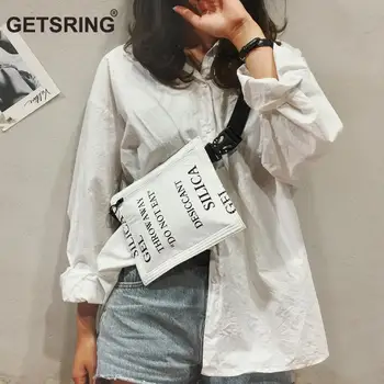 

Women Waist Bag Belt Bag fanny pack bags for women 2019 Chest Bag Letter Printing Phone Pouch Purse Free Shipping