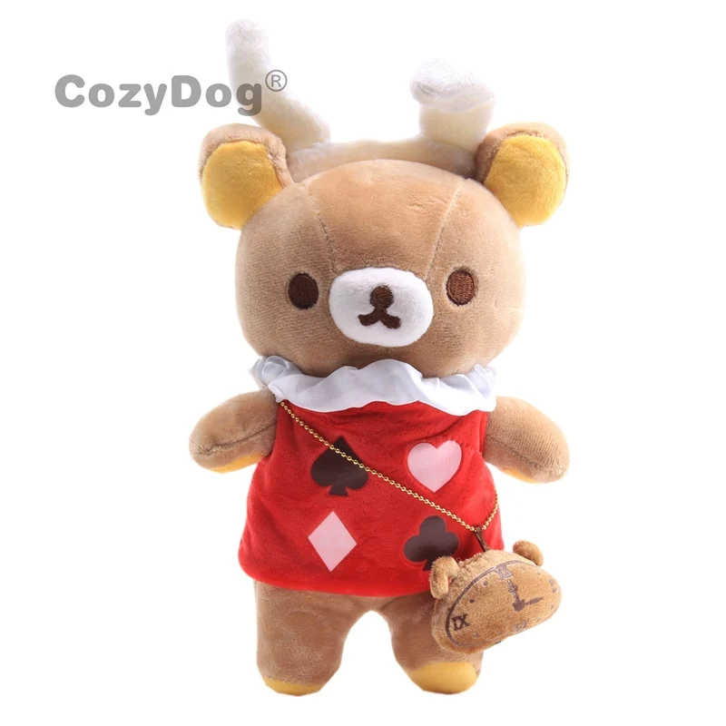 23 см Rilakkuma Медведь Кролик плюшевые куклы игрушки милые Kawaii принцесса медведь кукла дети ребенок подарок на день рождения 23 см