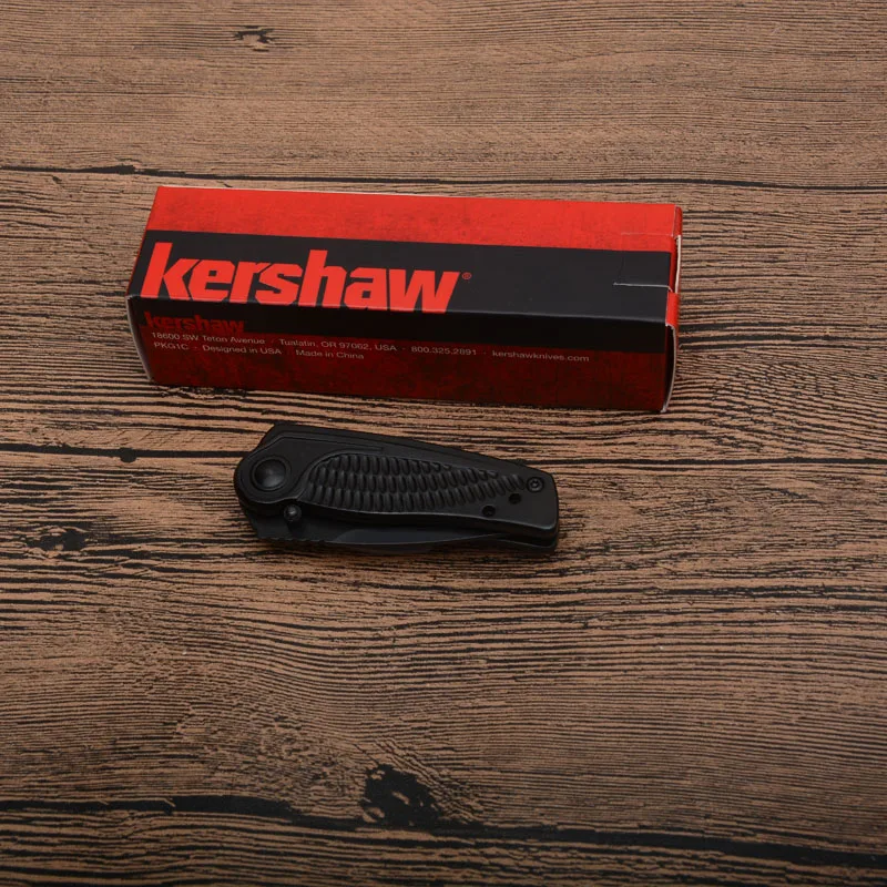 OEM Качество kershaw 1313BLK складной нож алюминиевая ручка с 8cr13mov стальным лезвием Карманный Походный нож кухонные инструменты-ножи