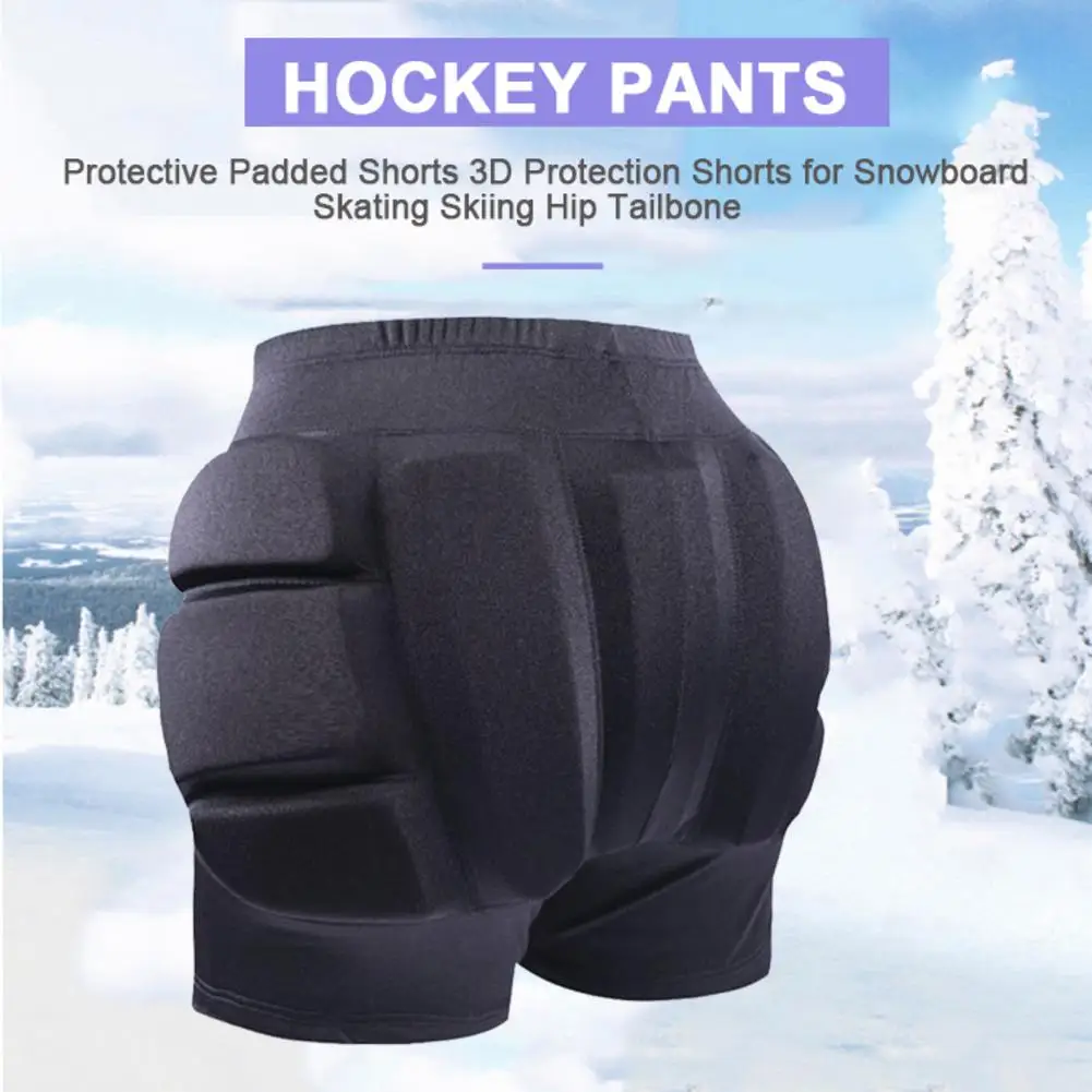 Protective Padded Shorts 3D Protection Shorts For Snowboard Skating Skiing Hip Tailbone