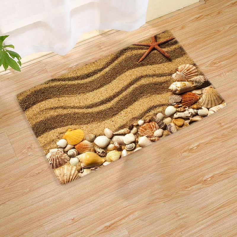 3D Cobble Stone Carpet Door Mats Doormat Outdoor Kitchen Living Room Floor Mat Rug Area Waterproof hallway Welcome Floor Mat Rug - Цвет: 6
