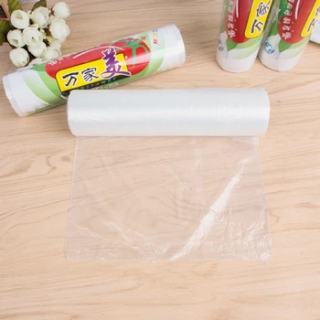 

35PCS Fashion Produce Roll Heavy Duty Vegetable Food Plastic Freezer Bag Clean Kitchen Food Transpare Roll Fresh-keeping