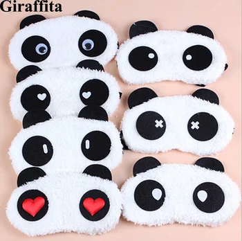 

1/Pc Fashion Universal Masks Goggles Lovely Cartoon Panda Plush Warm Protective Face Random Color