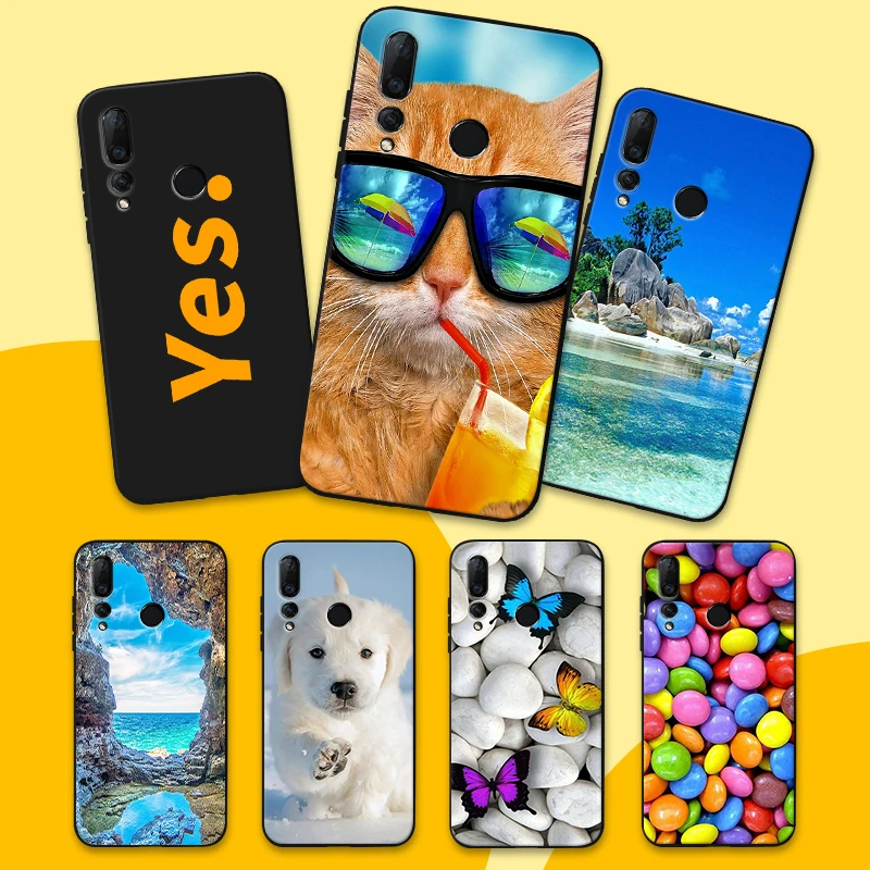 Для huawei Nova 2 3 3i 4 защитный чехол мягкий TPU Funda для Nova5 5i Pro Сверхтонкий телефона DIY