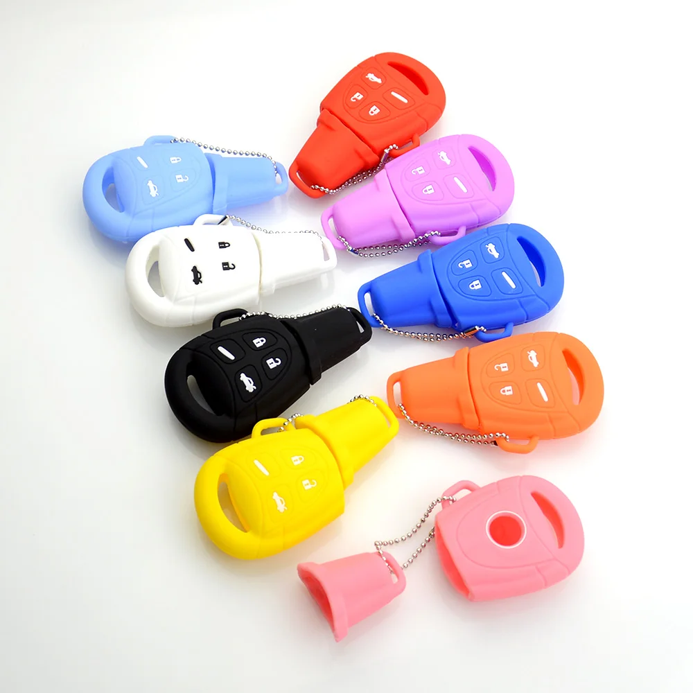 Keyforkesscustodia protettiva per custodia in Silicone per auto a 4 pulsanti in gomma per SAAB 93 95 9-3 9-5 sostituzione della copertura del telecomando Fob Shell rosa rosso - H6362057a561f44c09597153f7312d6461