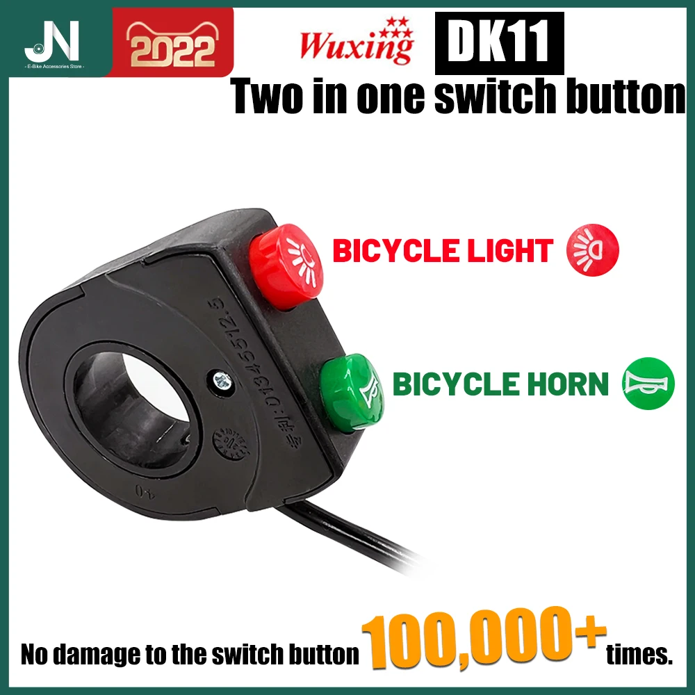 Ebike 36V/48V WuXing DK11 High Quality Horn Switch&lights Switch Left/Right Hand Universal For