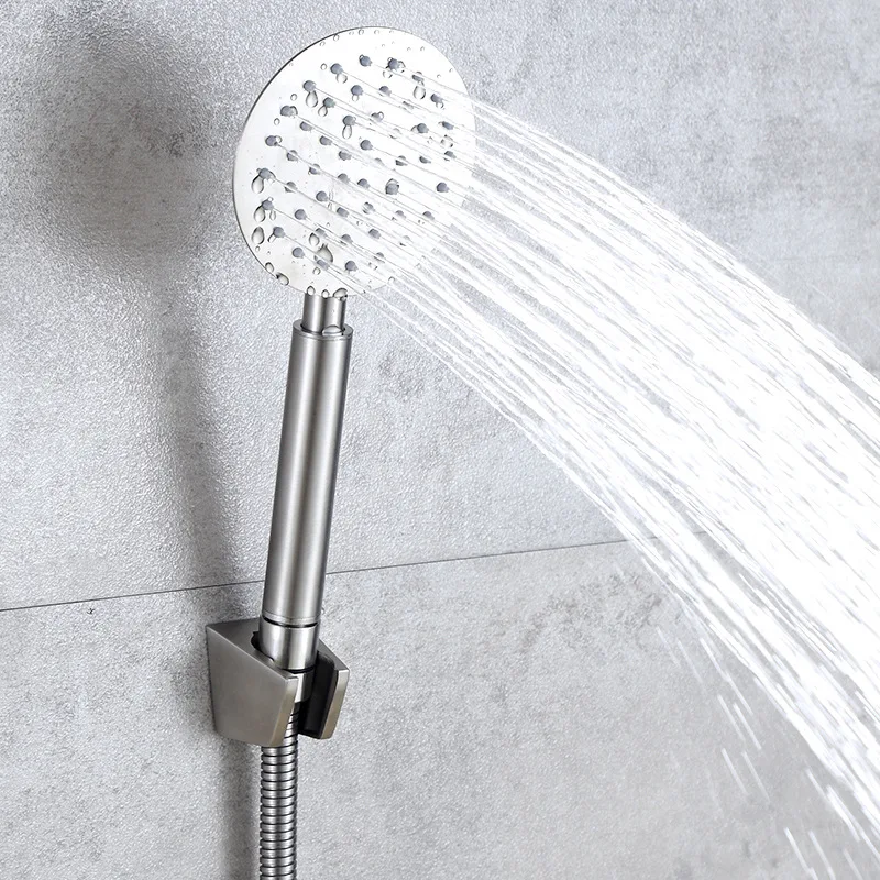

Handshower Head 150cm 304 Stainless Steel Shower Hose Bracket Shower Faucet Head Wall Mounted Faucet Accessor