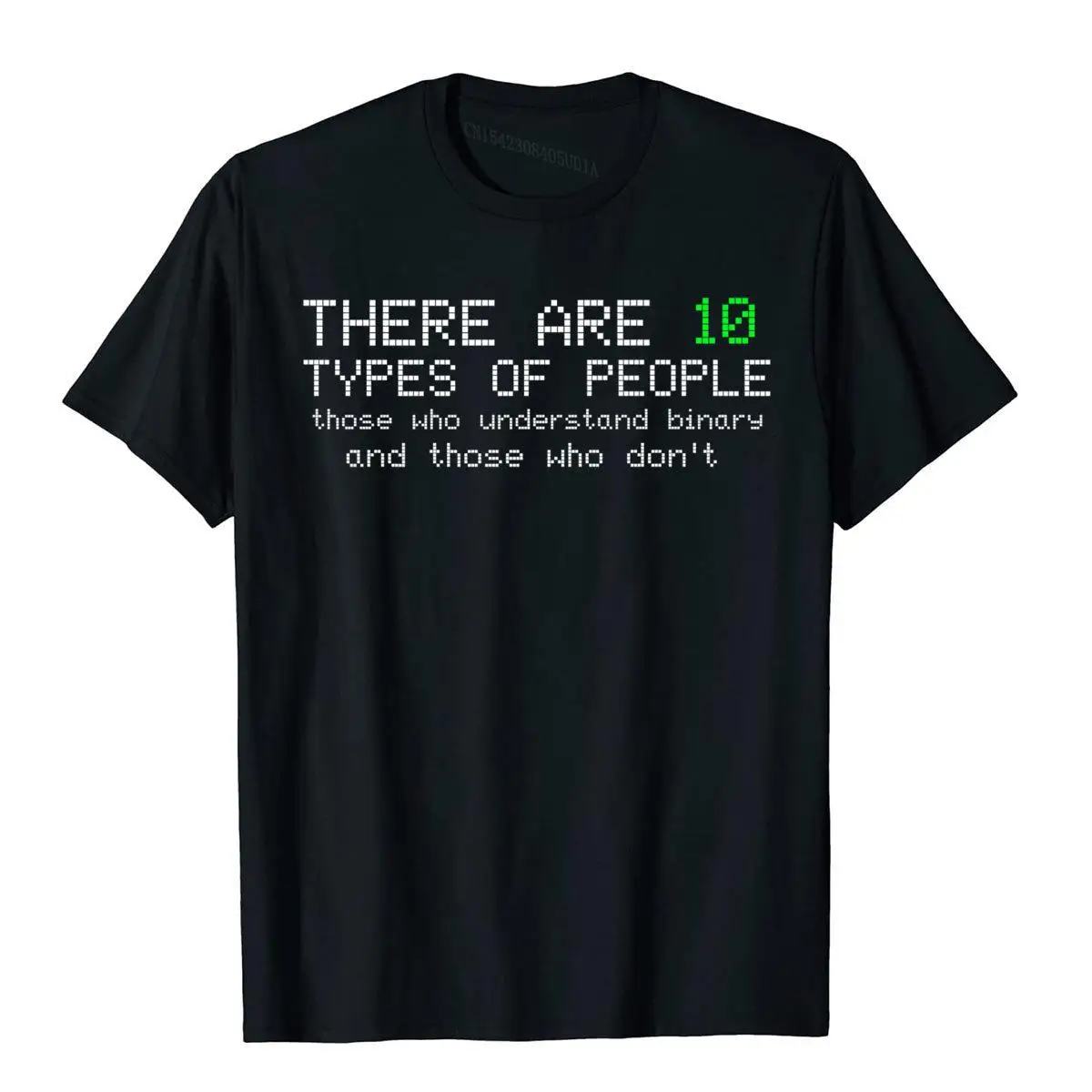 There Are 10 Types Of People Binary Funny Computer Nerd Gift Premium T-Shirt__B13394black