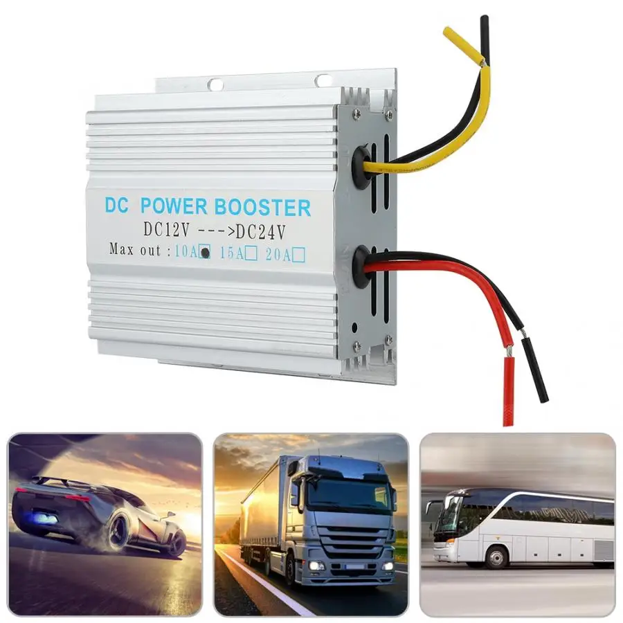 Лидер продаж Фирменная Новинка 12 V-24 V автомобиль Питание повышающий преобразователь инвертор 10A высокое качество автомобильные аксессуары
