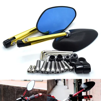 

New Universal motorcycle rearview mirror CNC aluminum alloy 8mm 10mm For Yamaha XS650 XS750 XT600ZE XTZ660 XV1000 XV535 XV750