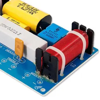 

WEAH-338 3 Way 120W Speaker Audio Frequency Divider Loudspeaker Crossover Filter L41E