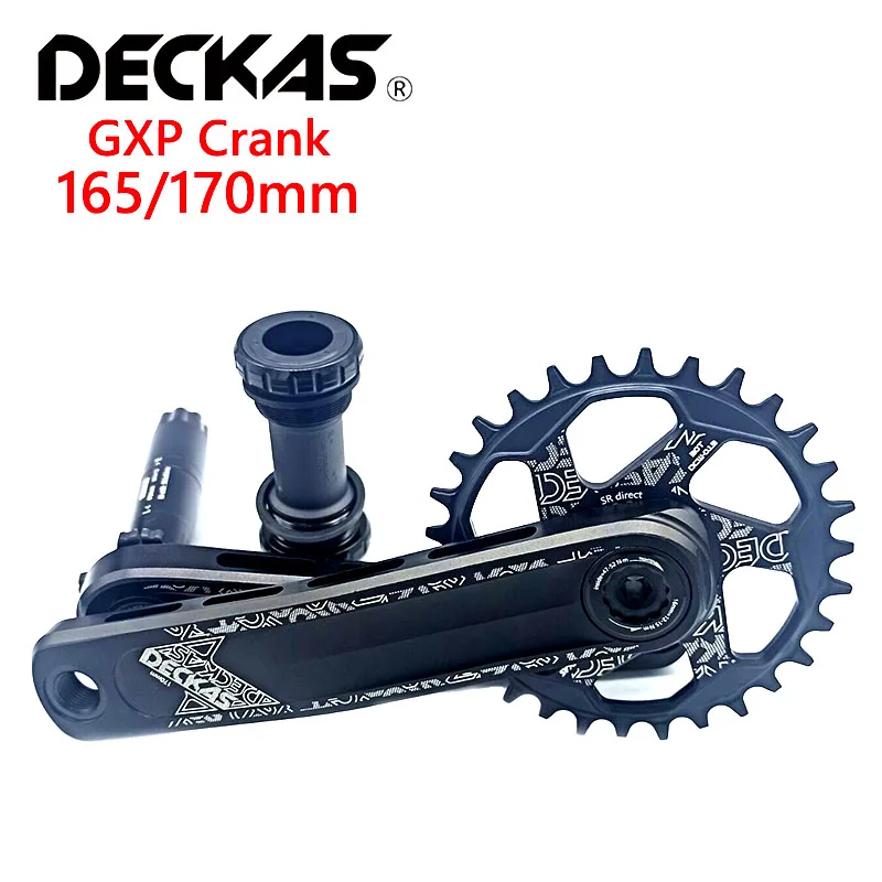 DECKAS велосипедный Кривошип с прямым креплением горный велосипед 3 мм GXP 170 Hollowtech