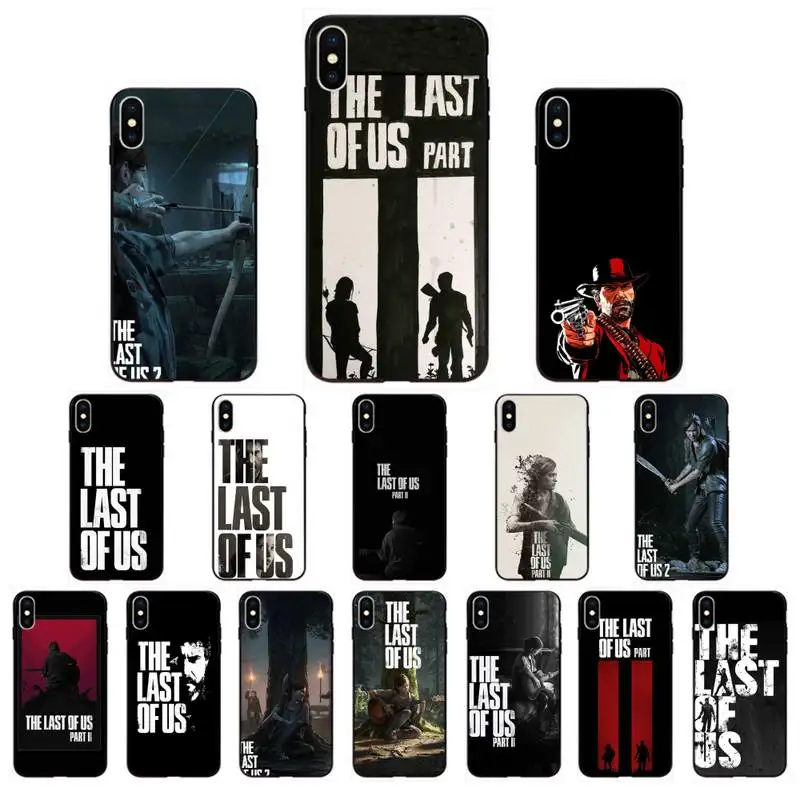 Чехол-накладка для iPhone 11 pro XS MAX 8 7 6 6S Plus X 5 5S SE XR SE2020 с изображением игр The Last Of Us |