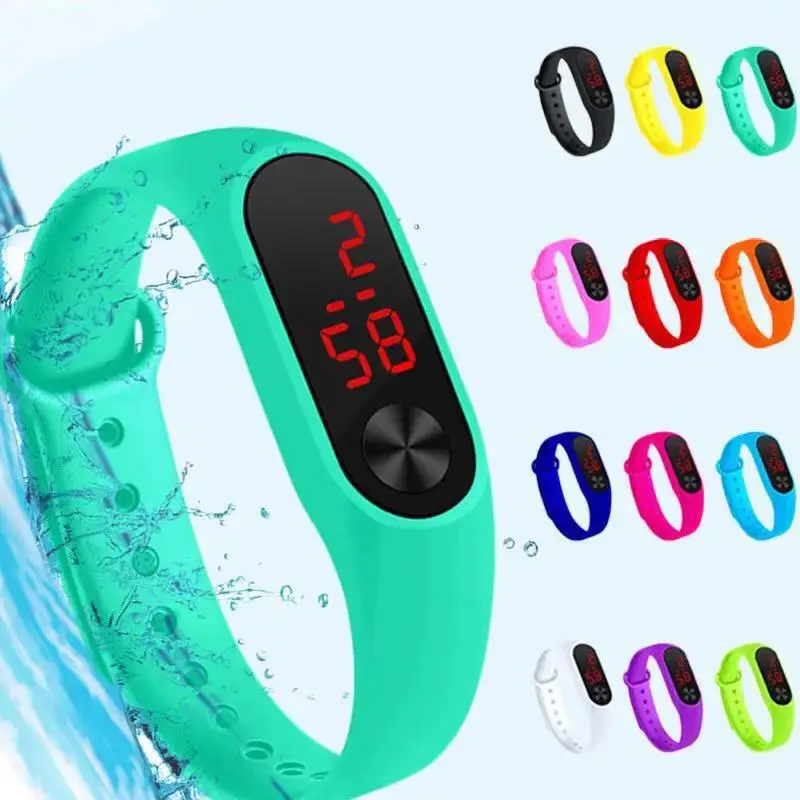 Montre Relogio Relojes LED электронные спортивные часы Reloj Deportivo для девочек и мальчиков