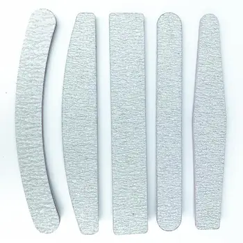 

10pcs Sandpaper Nail File Lime 100/180 Double Side Sanding Buffer Block Set Pink Nail Files For UV Gel Polish Manicure Tool