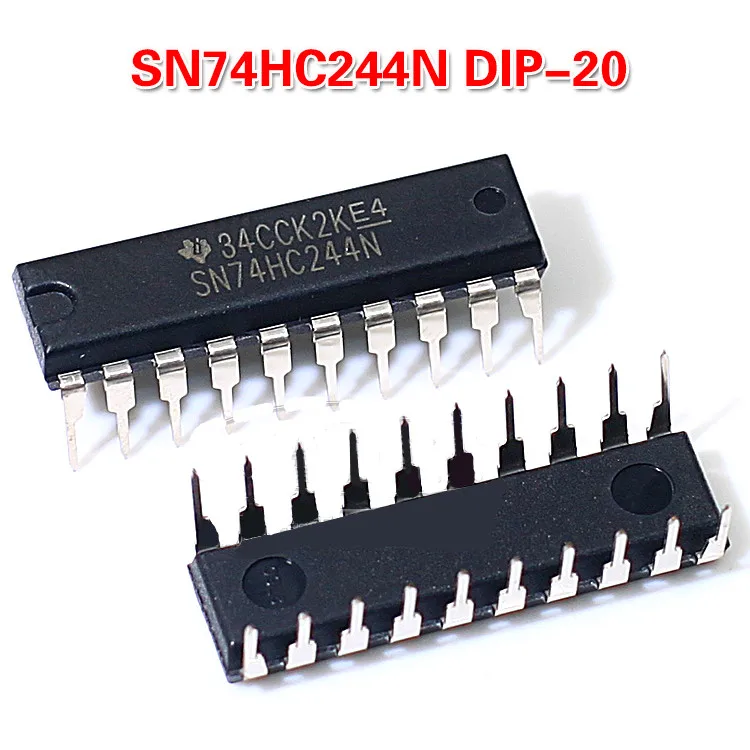 1 шт. абсолютно новый и оригинальный Sn74hc244n Dip-20 логическая схема-Буфер/линейный