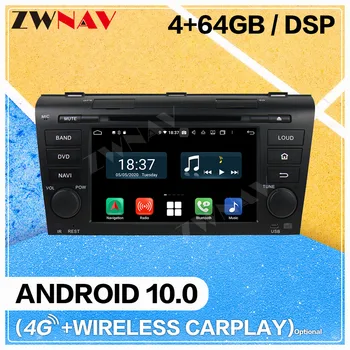 

Carplay Android 10.0 screen Car Multimedia DVD Player for Mazda 3 2004-2009 car GPS Navigation Auto Audio Radio Stereo Head unit