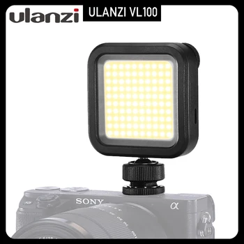 

Ulanzi VL100 Pocket On Camera LED Video Light 4.5W COB High Lumen Dimmable Photographic Lighting Pocket On Camera Rechargable